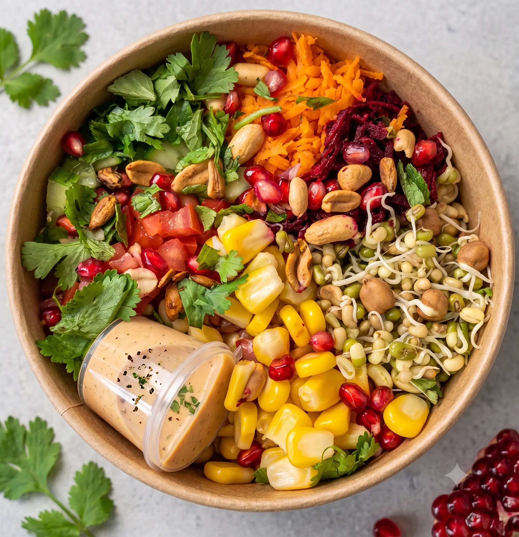 Healthy Sprouts Chaat bowl